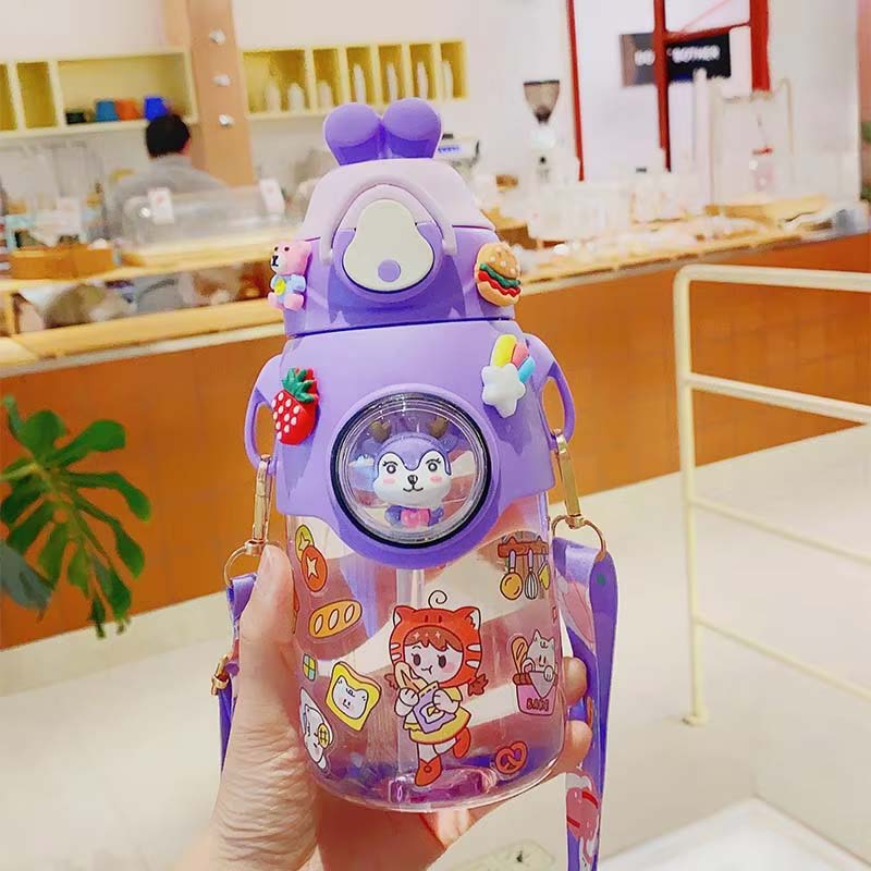 BABYDISE Kawaii Straw Bottle